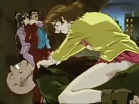 Criminals fucking two hot anime babes