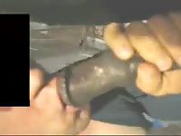 Gay sucking the black dick of a pony porn