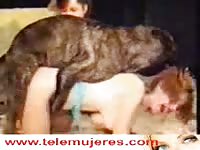 Sluts having threesome with dog