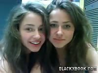 Incest twins having fun naked on cam