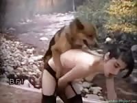 Lovely teen animal sex with her do