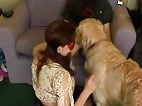 Beastiality lovers enjoys having sex with their dog
