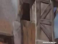 Beast tubes of horse and sexy babe
