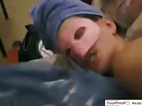 Perverted whore loves getting fucked in the ass