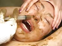 Japanese teen forced to eat shit