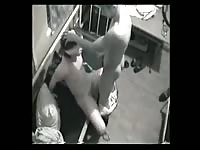 CCTV caught three gays fucking in their rooms