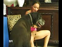 Matured babe have animal sex fun