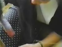 Bitch tastes a big dog dick for the first time