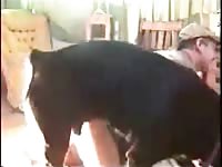 Gay beastiality taboo getting his ass wrecked