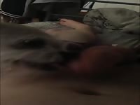 Gay animal sex with his cute dog