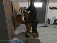 Dogs on animated beastiality
