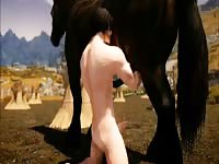 Gay beastiality stories of sucking a horse cock