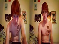 Teen beastiality lover let a dog suck his cock