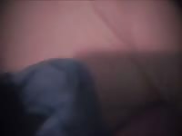 Pervert slut with his pet dog