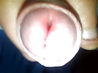 Bisexual gay jerking off his cock