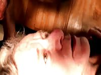 [ Scat Sex Tube ] BBC shitting on a scat lover' face