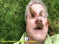 Poop Sex Movie - Gay whore getting shit on the face