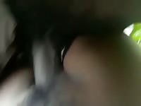 Horny boy fucks a busty babe