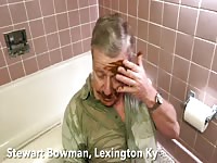 BBC shit and pee on gay's face