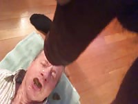 Gay man deepthroats a big black cock and gets shit on